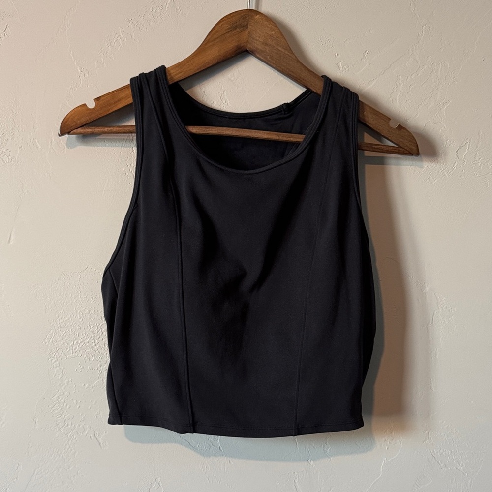 Classic Black Sleeveless Top